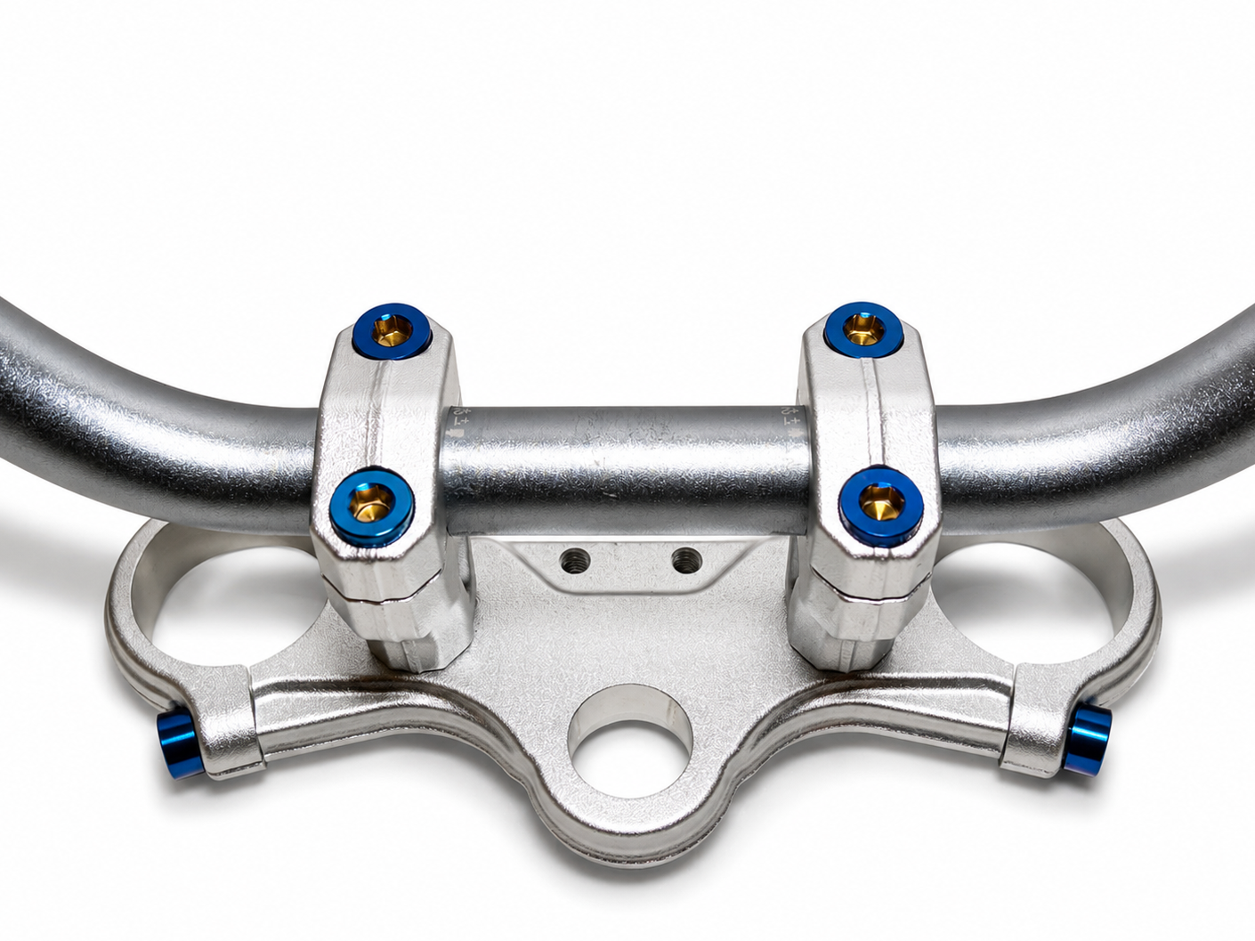 SoleilShift CNC Chrome Handlebar Mounts