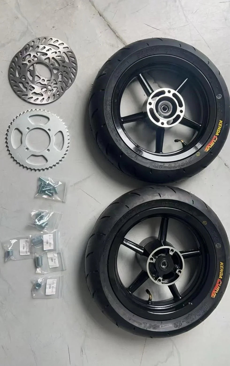 Supermoto Wheelset Kit for Tuttio/Yozma/Heybike