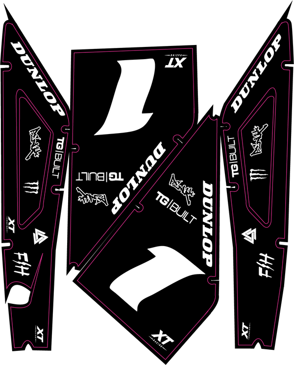 Xtracing Heybike Full Decal Kit