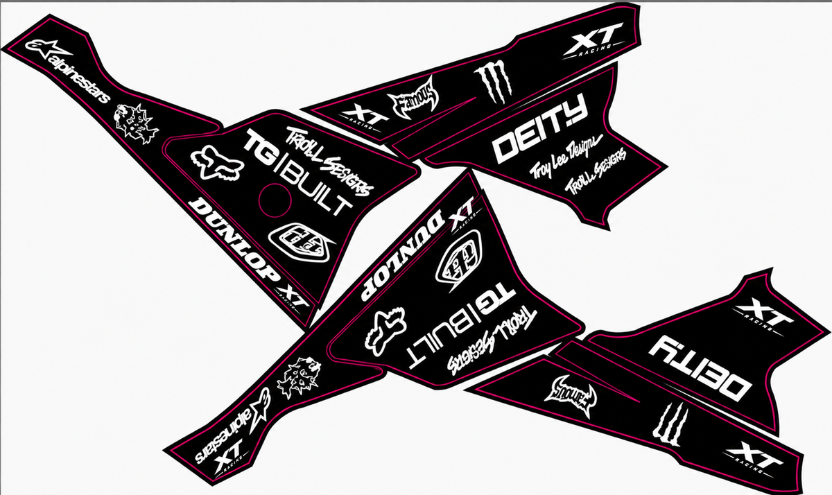 Xtracing Yozma Full Decal Kit